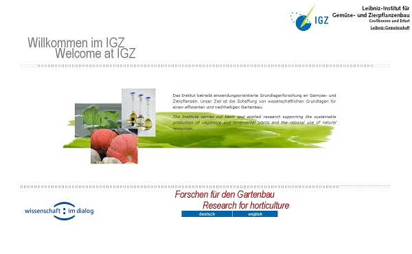 Redesign des Internetauftritts bei bestehendem CMS für ein Forschungsinstitut