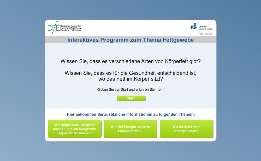 Design und Programmierung eines interaktiven Spiels zur Wissenschaftskommunikation