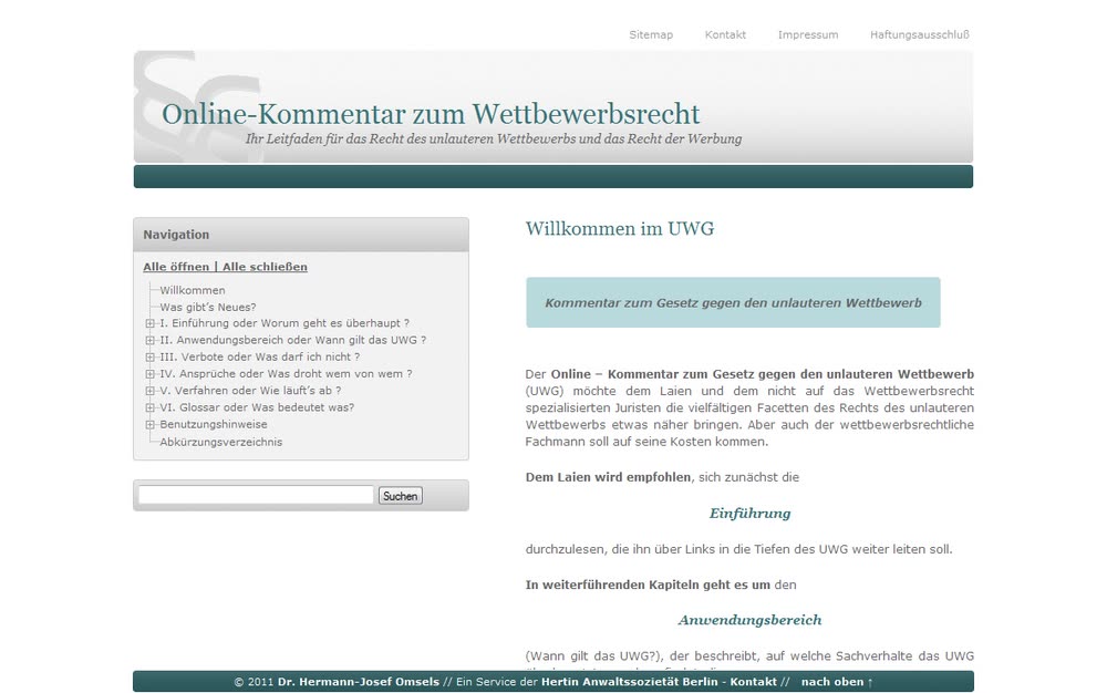 Online-Kommentar zum Wettbewerbsrecht mit CMS