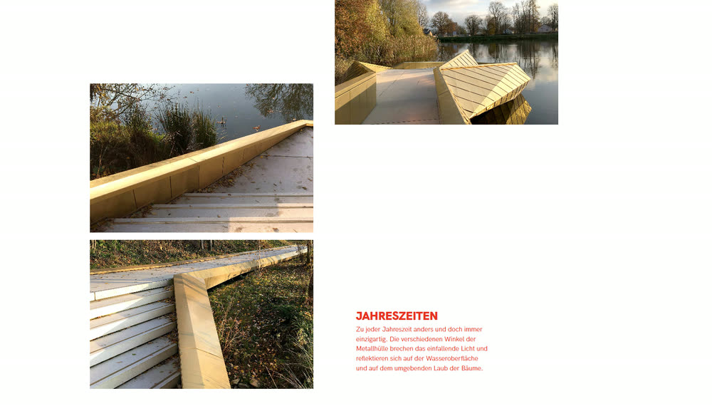 Screenshot 2: Skalierbare Website für Landschaftsarchitekten mit Wordpress als CMS
