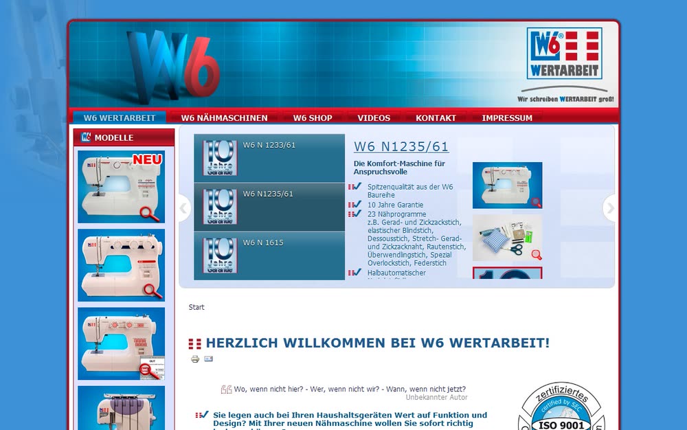 Screenshot 3: Marketingkonzept, Shopkonzept, Webdesign und Programmierung eines Webshops auf Basis von Magento